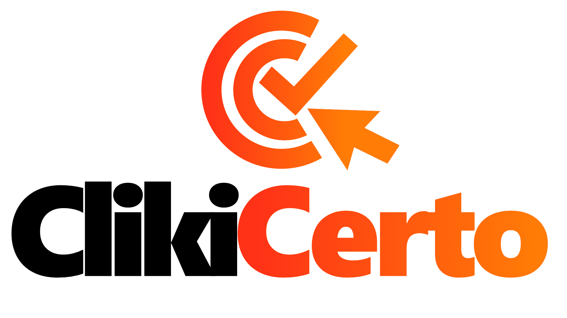 Logo ClikiCerto - Tráfego Pago e Criação de Sites.